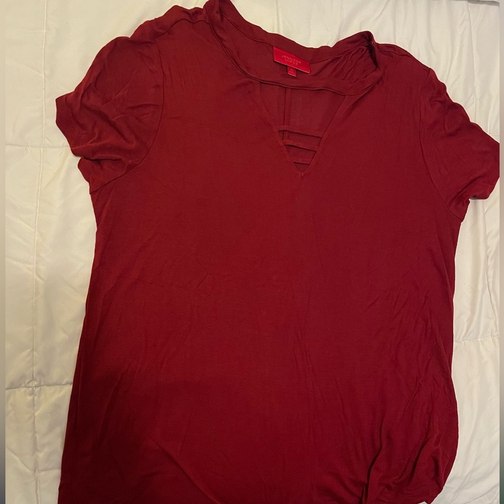Cutout Jennifer Lopez T-shirt